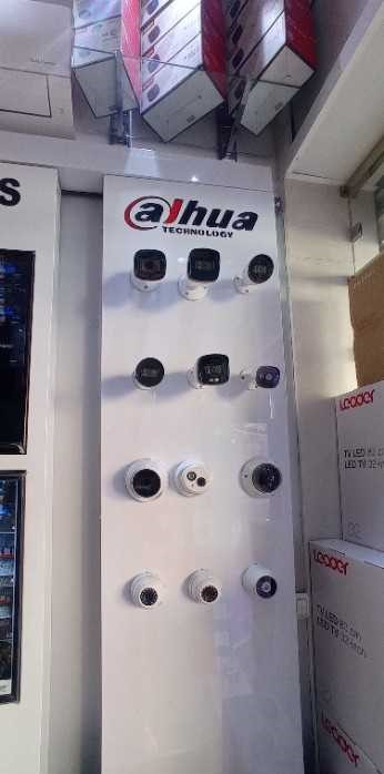 Installation de caméra de surveillance