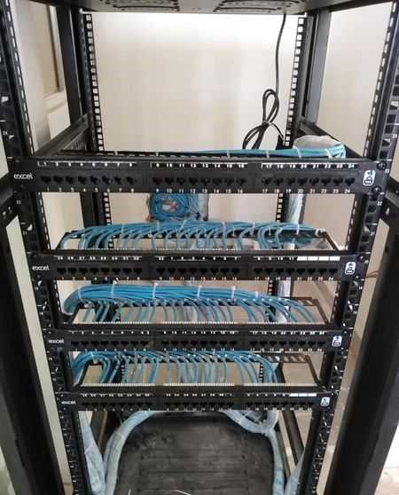 Mise en place de Câblage informatique et telephoni