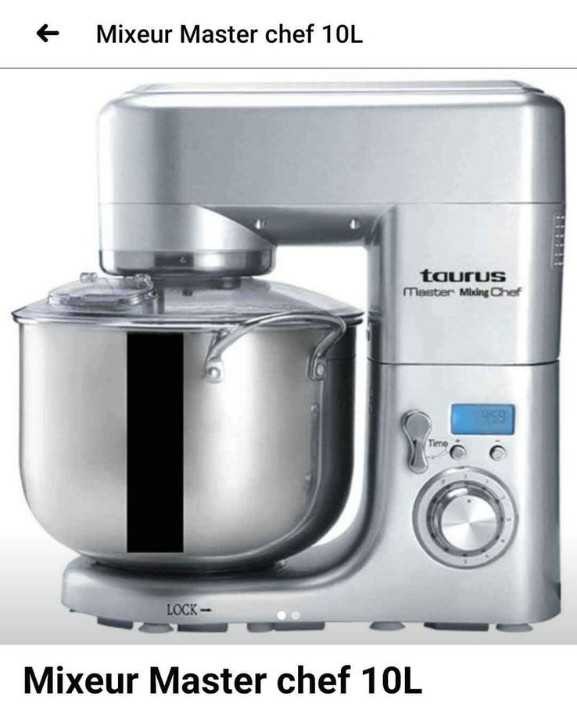Robot mixeur professionnel 10 l