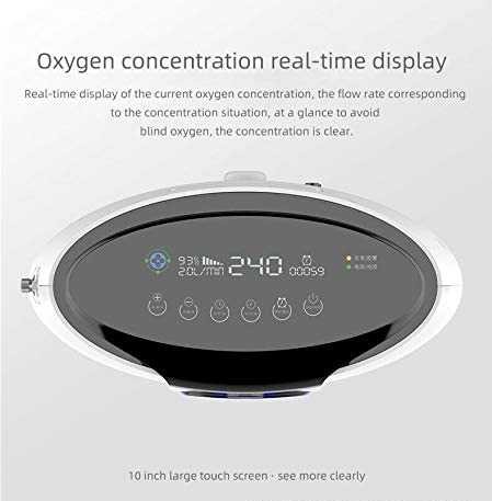 Concentrateur d’oxygène à écran tactile 6L