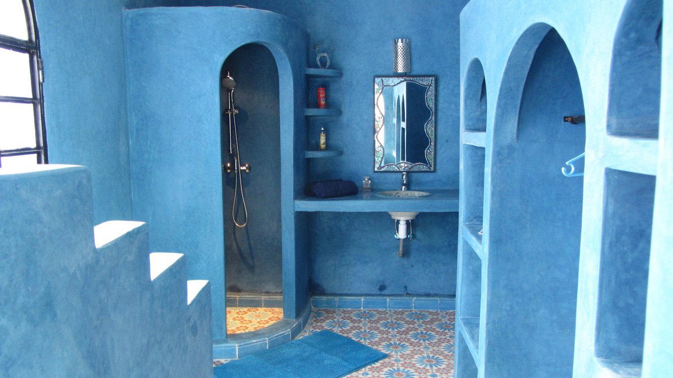 Villa berbère, chic, idéale famille, piscine, hammam