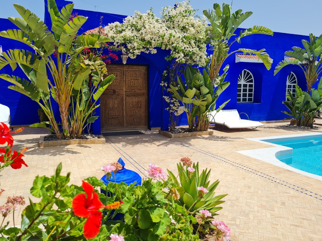 Villa berbère, chic, idéale famille, piscine, hammam