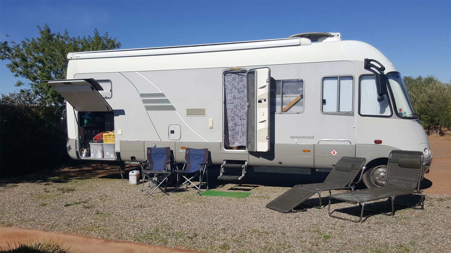 Jnane Baroud camping aux portes de Mararkech