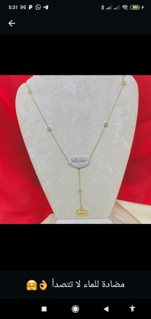 Bijoux en acier inoxydable مكيتصداوش واخا يتقاسو بالماء