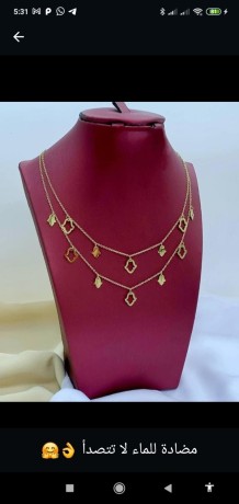 Bijoux en acier inoxydable مكيتصداوش واخا يتقاسو بالماء